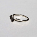 Fern sculptural wedding Ring Gold, Ring, Macha Studio, Brooklyn NYC