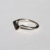 Fern sculptural wedding Ring Gold, Ring, Macha Studio, Brooklyn NYC