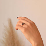 SapphireGeoEngagementRing
