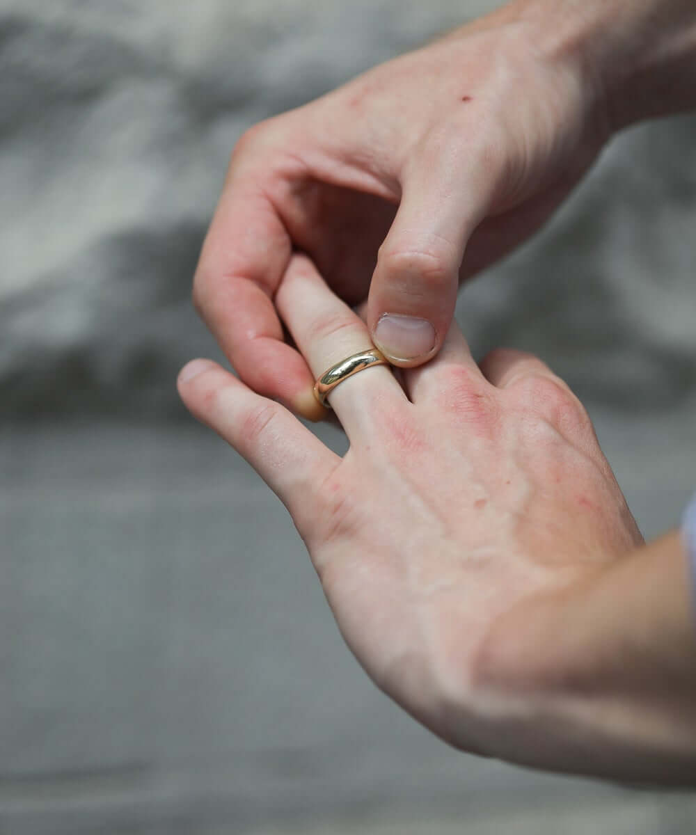 mens gold wedding bands rings jewelry custom macha studio brooklyn nyc new york williamsburg greenpoint