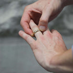 mens gold wedding bands rings jewelry custom macha studio brooklyn nyc new york williamsburg greenpoint