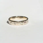 Mens Gold Diamond Wedding Band Macha Studio Brooklyn New York