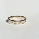 Mens Gold Diamond Wedding Band Macha Studio Brooklyn New York