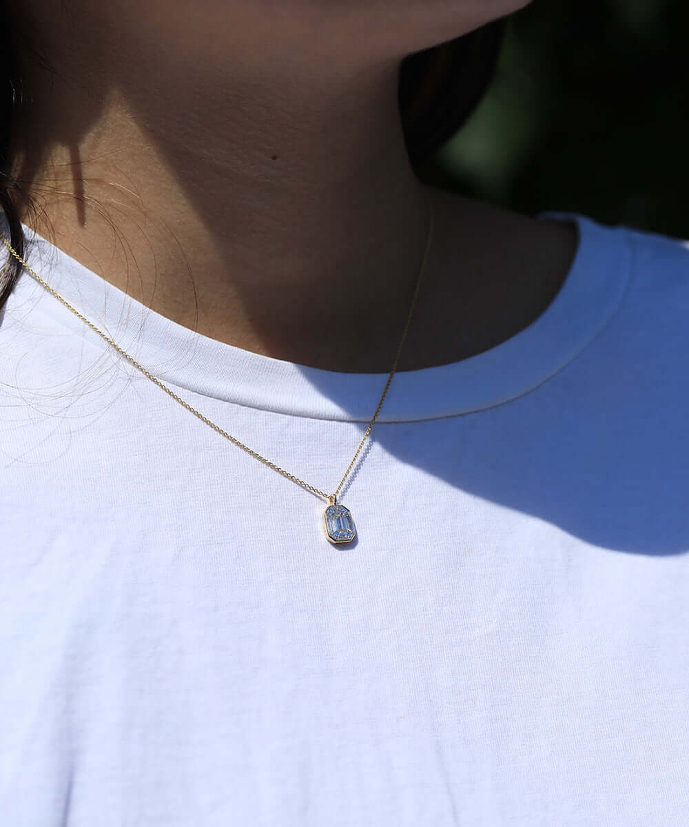 diamond 14k yellow gold necklace Brooklyn New York 11222