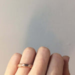 Mens Rose Gold Wedding Band Macha Studio Brookyn New York