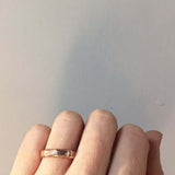 Mens Rose Gold Wedding Band Macha Studio Brookyn New York