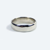 white gold classic wedding band macha studio brooklyn new york