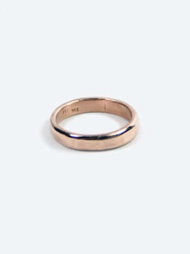 mens gold wedding bands rings jewelry custom macha studio brooklyn nyc new york williamsburg greenpoint