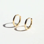 mini hinged huggies gold Brooklyn New York 