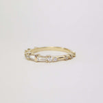 white Diamond wedding ring Macha Studio Brooklyn New York
