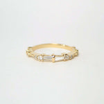 white Diamond wedding ring Macha Studio Brooklyn New York