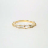 white Diamond wedding ring Macha Studio Brooklyn New York