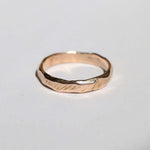 Mens Rose Gold Wedding Band Macha Studio Brookyn New York