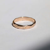 Mens Rose Gold Wedding Band Macha Studio Brookyn New York