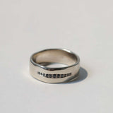 Unisex handmade Wedding Band with Diamonds, Macha Studio, Brooklyn NYC