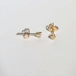 14k yellow gold earrings Brooklyn New York 11222