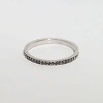 Tara Diamond Band white Gold, Engagement/ Wedding, Macha Studio, Brooklyn NYC