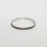 Tara Diamond Band white Gold, Engagement/ Wedding, Macha Studio, Brooklyn NYC