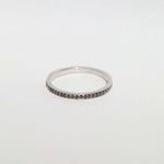 Tara Diamond Band white Gold, Engagement/ Wedding, Macha Studio, Brooklyn NYC