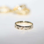 Mens Gold Diamond Wedding Band Macha Studio Brooklyn New York