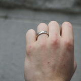 Tundra Gold Band with Colored Baguette Diamonds