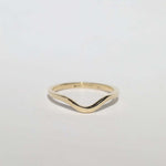 curved wedding band macha studio brooklyn new york
