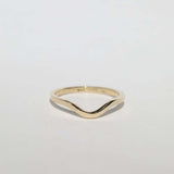 curved wedding band macha studio brooklyn new york