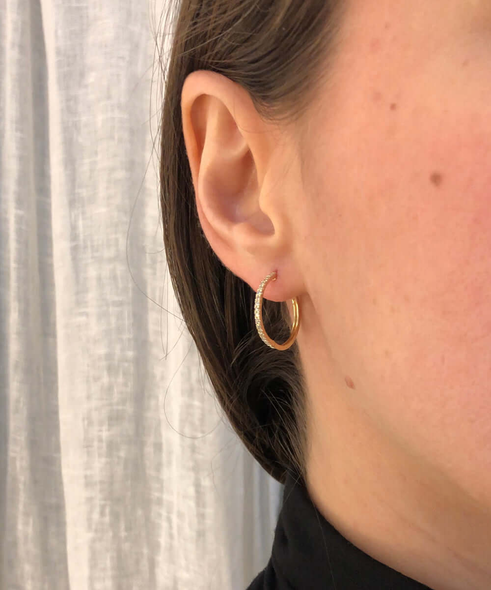 diamond hoods 14k yellow gold Brooklyn New York 11222