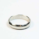 white gold classic wedding band macha studio brooklyn new york