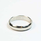 white gold classic wedding band macha studio brooklyn new york