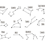 Libra black diamond constellation signet ring 14k yellow gold handcrafted macha studio brooklyn new york