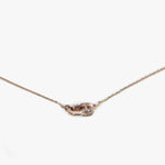 Chain Link Necklace 14k Rose Gold, Necklace, Macha Studio, Brooklyn NYC