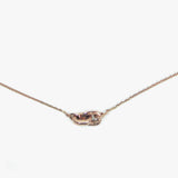 Chain Link Necklace 14k Rose Gold, Necklace, Macha Studio, Brooklyn NYC