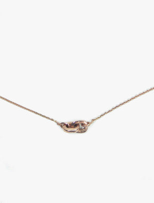 Chain Link Necklace 14k Rose Gold, Necklace, Macha Studio, Brooklyn NYC