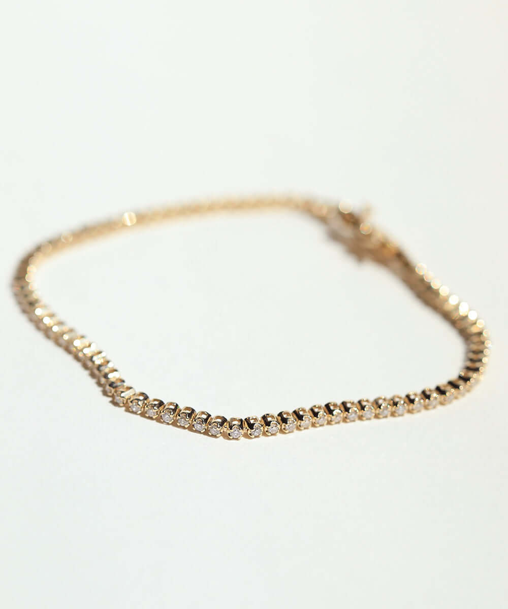 tennis bracelet diamonds gold fine jewelry Brooklyn New York