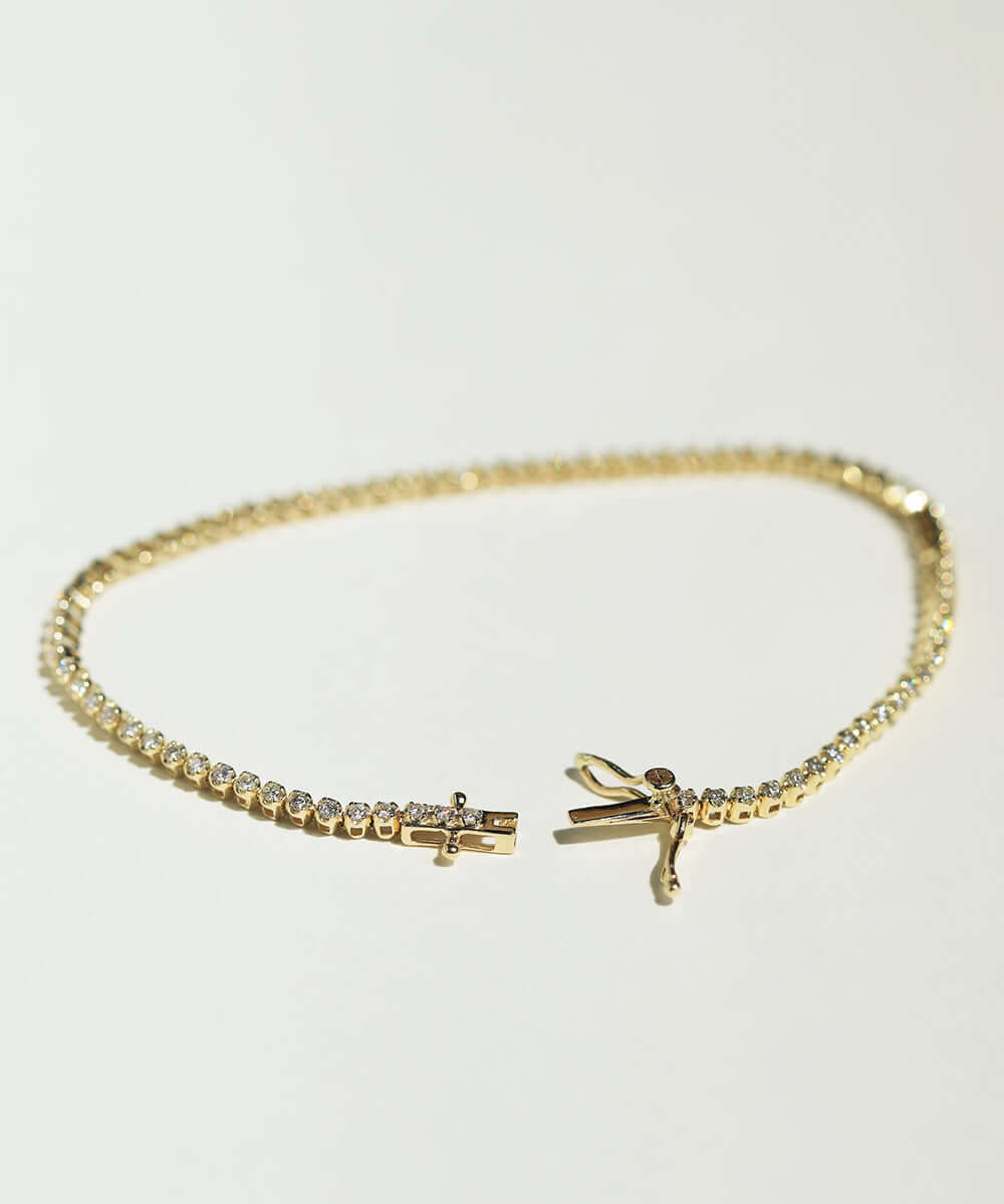 tennis bracelet diamonds gold fine jewelry Brooklyn New York